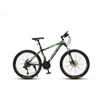 24-дюймовый горный велосипед с 21/24 скоростями, велосипеды для взрослых и подростков, двухдисковый тормоз, амортизирующий велосипед из углеродистой стали