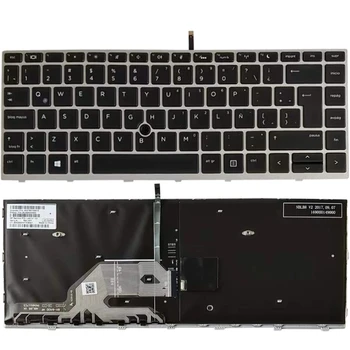 Латинская Новая Клавиатура для Ноутбука HP ProBook 640/645 G5 640/645 G4 430 G5 440 G5 445 G5 L00737-161 с Подсветкой Указателя LA