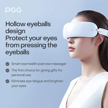 E1 Smart Bluetooth Music Eye Protector, подушка безопасности, массажер для глаз с горячим компрессом, многофункциональная Электрическая массажная маска для глаз Mute Smart