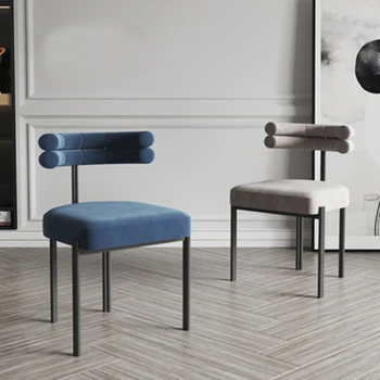 Итальянский минималистичный Легкий Роскошный Обеденный стул, Простое бытовое кресло, Дизайнерская мебель для дома в ресторане отеля, КЖПО