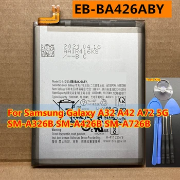 Новый Оригинальный аккумулятор 5000 мАч EB-BA426ABY для Samsung Galaxy A32 A42 A72 5G SM-A326B SM-A426B SM-A426U SM-A726B SM-A4260