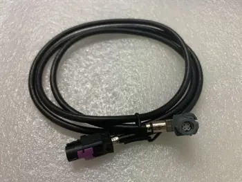 Бесплатная доставка 10шт кабель LVDS провод видео линия 100 см для автомобиля VW BMW Audi Mercedes GPS Навигация аудио