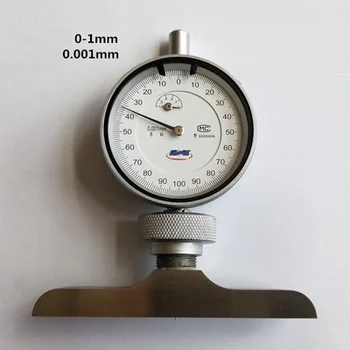 0-1 мм-12,7 мм-25,4 мм Индикатор шкалы глубиномера 0,001 мм с индикатором держателя