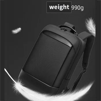 Мужской кожаный рюкзак Business Edition для ноутбука, USB-зарядка, большая емкость, легкая дорожная мужская сумка, противоугонная сумка для книг