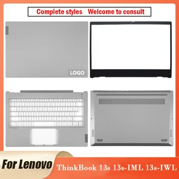 Новый Оригинал для ноутбука Lenovo ThinkBook 13s 13s-IML 13s-IWL 13,3 Дюйма с ЖК-дисплеем Задняя Крышка/Рамка/Подставка Для рук/Нижняя Крышка корпуса Серебристого цвета