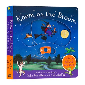 Room on the Broom, Детские книжки для малышей в возрасте 1, 2, 3 лет, Английская книжка с картинками 9781529023862