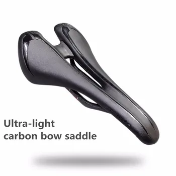 Новый дизайн, полый и легкий, полностью из углеродного волокна, лук EVO Sponge, подушка для сиденья шоссейного велосипеда Mtb, Велосипедное седло