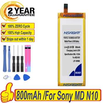 100% Новый аккумулятор 800mAh LIP-3WMB для Sony MZ-N10 MD N10 Batteries + бесплатные инструменты