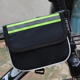 Велосипедная сумка с твердым корпусом, сумка для верхней трубки, седельная сумка, передняя сумка для горного велосипеда с сумкой для мобильного телефона, снаряжение для езды на велосипеде
