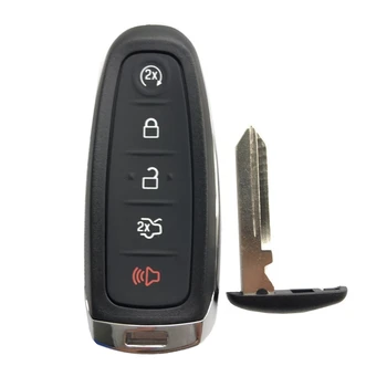 5-кнопочный пульт дистанционного управления для автомобильного брелока, защитный чехол для Explorer Escape Flex Edge Taurus MKS M3N5WY8609, Брелок для ключей