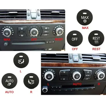 для BMW 5-series E60 Кнопка кондиционирования воздуха, Поворотная крышка кондиционера, ручка, крышка, переключатель панели кондиционирования воздуха