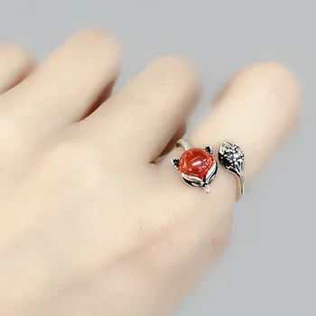 Винтажные кольца с лисой в стиле Бохо Для женщин, Обручальное кольцо Для мужчин, Кольца на палец 2020, Женские Ювелирные изделия в богемном стиле, Подарки