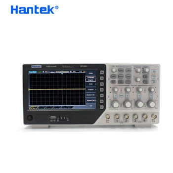 Цифровой Запоминающий Осциллограф Hantek DSO4104C 4-Канальный Osciloscopio с пропускной способностью 100 МГц Портативный ПК ЖК-дисплей USB-Осциллографы