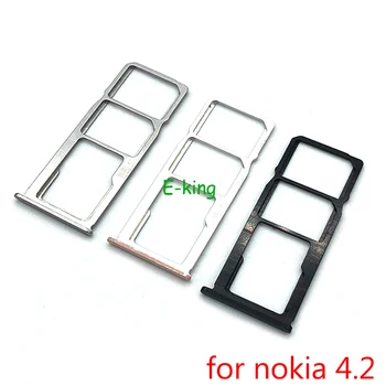 Оригинал для Nokia 4.2, держатель лотка для SIM-карт, адаптер для слота для карт памяти