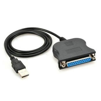 USB К 25-Контактному Разъему DB25 IEEE 1284 Параллельный Принтер LPT Адаптер Кабель Для Конвертера Печати Параллельный Интерфейс, Поддерживающий EPP/ECP