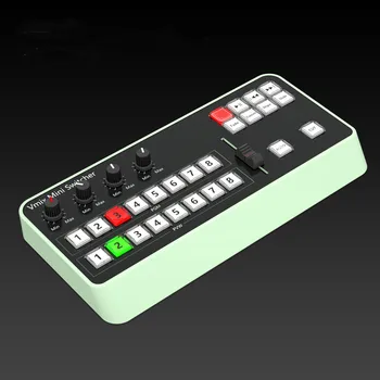 Клавиатура управления записью и трансляцией, мультиформатный видеомикшер, микшер, клавиатура переключения Vmix