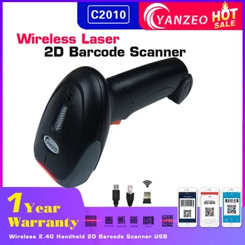 Yanzeo Wireless Industry Пылезащитный высокой четкости IP54 USB RS232 Лазерный ручной 2D сканер штрих-кода