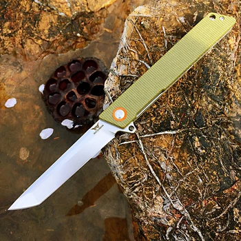 Складной нож Watchman W118 Высокой твердости D2, Карманный нож для кемпинга, рыбалки, барбекю, нож для выживания на открытом воздухе EDC tool knife