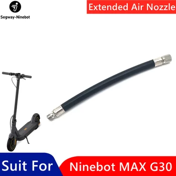 Оригинальный вакуумный бескамерный клапан, удлиненный адаптер клапана шины для электроскутера Ninebot MAX G30 Smart, удлиненная воздушная форсунка