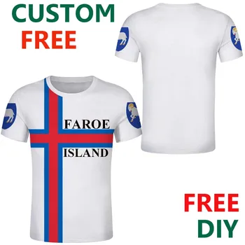 Молодежная футболка Фарерских островов, футболка с овцами красного креста, персонализированная эмблема лиги, сделанное имя, номер, Одежда, уличная одежда, футболка с ягненком
