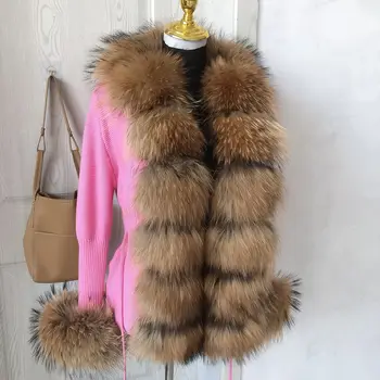 Зимнее меховое пальто Winterbear из высококачественного меха альпаки средней длины 2022, новое женское пальто из верблюжьего меха 10