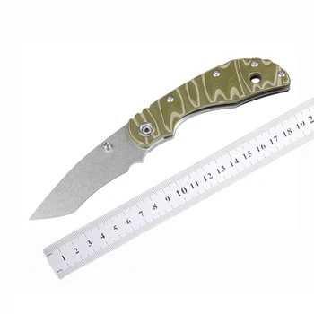 Stri Высококачественный Карманный Складной нож D2 Blade G10 Handle Тактический Спасательный Охотничий Кемпинг Рыбалка EDC Инструмент для выживания Ножи Подарок