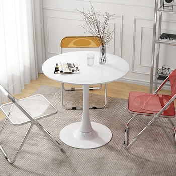 Роскошный Маленький столик Офисный диван сбоку Стол в скандинавском минимализме Креативная Современная мебель для гостиной от El Hogar SGQ35XP