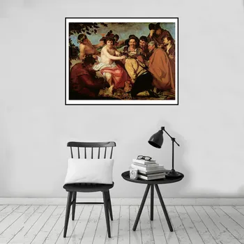 Ретро Победа Бахуса, Западная Картина, Плакат, печать на холсте, Настенное искусство, Украшение дома в гостиной