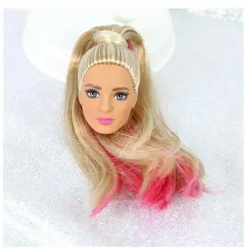 Редкая Глобальная Лимитированная серия Doll Toy Head Princess Fashion с Красными губами Doll Head Girl DIY Dressing Hair Toys Любимая коллекция