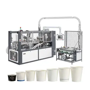 Машина для формования одноразовых стаканчиков для мороженого Ripple Цена машины для изготовления бумажных стаканчиков с двойными стенками