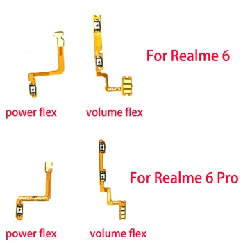 Для Oppo Realme 6 Pro Кнопки включения выключения регулировки громкости Гибкий кабель