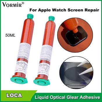 Жидкий оптический прозрачный клей Loca УФ-клей для Apple Watch S7 с сенсорным экраном, ламинированный мобильный телефон, клей для ремонта стекла ЖК-экрана