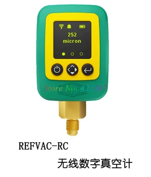 1 шт. электронный вакуумметр REFCO REFVAC-RC с цифровым дисплеем, отрицательный для вакуумной перекачки холодильного оборудования
