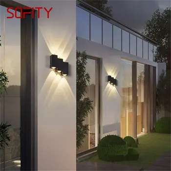 Настенный светильник SOFITY, современное креативное бра, уличный водонепроницаемый светильник, светодиодный светильник для дома