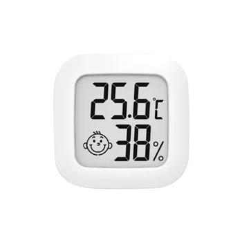 ЖК-цифровой термометр-гигрометр, Электронный измеритель температуры и влажности в помещении, Датчик, Метеостанция для дома