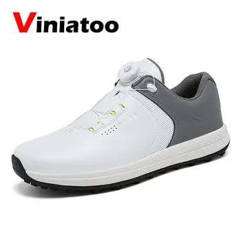 Новая мужская обувь для гольфа, тренировочная одежда для гольфа, роскошные кроссовки для гольфистов, облегченные кроссовки для ходьбы