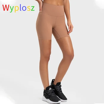 Шорты Wylosz, женская одежда для тренажерного зала, спортивная одежда для йоги и фитнеса, тренировка, облегающий бег, бесшовная резьба, Высокая талия, Бесплатная доставка