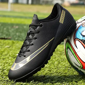Качественная футбольная обувь Mbappé, Прочные Легкие футбольные бутсы с низким берцем, Удобные бутсы для тренировок по футзалу Оптом 32-47 Размеров