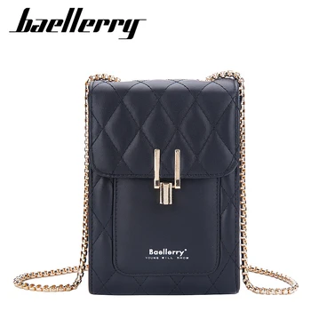 Женская сумка Baellerry, сумки через плечо большой емкости, карман для телефона, женские сумки, держатели для карт, женский кошелек-клатч на цепочке.