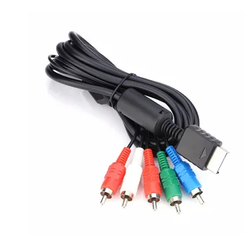 Компонентный кабель AV-аудио-видео HD TV 5RCA для Playstion2 для контроллера PS2