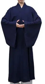 унисекс индивидуальные льняные костюмы удан тайцзи кунг-фу одежда шаолиньского монаха даосский халат униформа для боевых искусств ушу