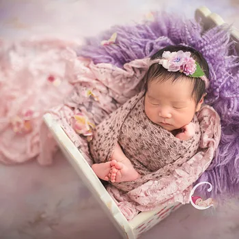 Реквизит для фотосъемки новорожденных, детское вязаное обертывание, одеяло для фотосъемки младенцев, обертывание одеялом