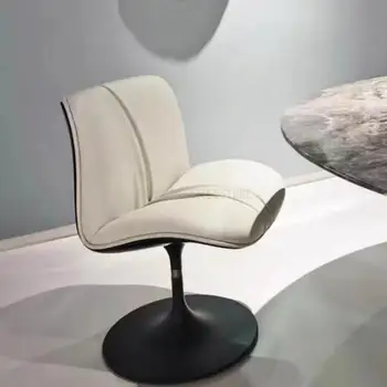 Дизайнерское кресло для спальни и кабинета Baxter Marilyn, легкое Роскошное Домашнее Одноместное Вращающееся Обеденное кресло