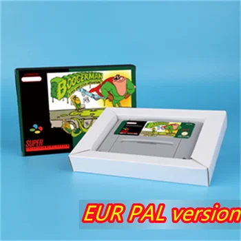 для Boogerman 16-битная игровая карта Pick and Flick Adventure для игровой консоли SNES версии EUR PAL