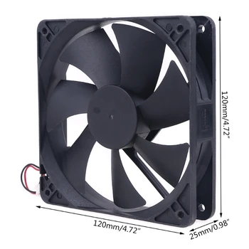 Оригинальный серверный вентилятор охлаждения для Yate Loon D12SM-12 12V 0.30A 120*120*25MM Miner Прямая доставка