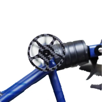 pentagram Easywheel для складного велосипеда Brompton, сверхлегкое колесо Easy, Размер 46 мм, с титановыми болтами