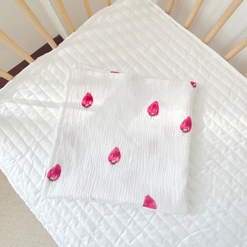 Портативное детское пеленальное одеяло-4-слойное приемное одеяло для новорожденных мальчиков и девочек 066B