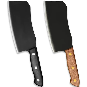 Xyj 7-дюймовый Нож шеф-повара из нержавеющей стали для нарезки цветной деревянной ручкой, нож для разделки рыбы и мяса, Кухонный аксессуар для приготовления пищи