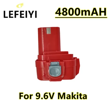 LEFEIYI 9,6 В 4800 мАч NI-CD Аккумуляторная Батарея Электроинструмент Аккумуляторная Дрель для Makita 9120 9122 PA09 6207D