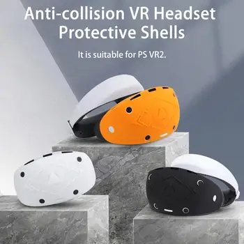 Защитный чехол, простая установка, плотная посадка, противоударный силикагель, защита от столкновений, защитные оболочки виртуальной гарнитуры для PS VR2